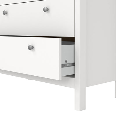 Madrid Chest 3+2 Drawers in White – FTG, view 10