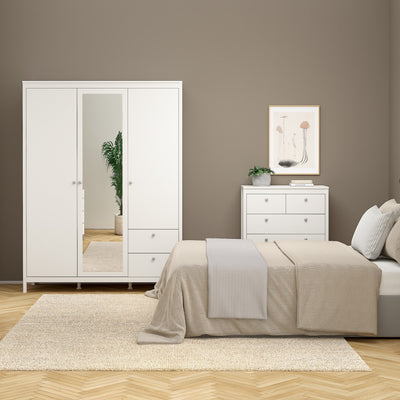 Madrid Chest 3+2 Drawers in White – FTG, view 6