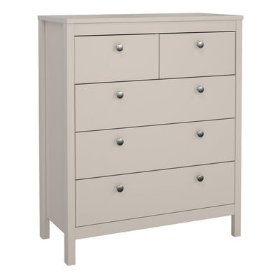 Madrid Chest 3+2 Drawers in Cashmere – FTG