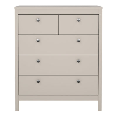 Madrid Chest 3+2 Drawers in Cashmere – FTG, view 2
