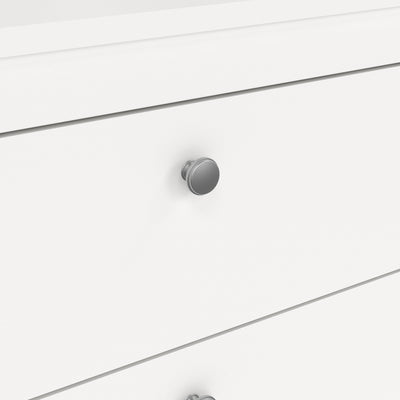 Madrid Chest 3 Drawers in White – FTG, view 8