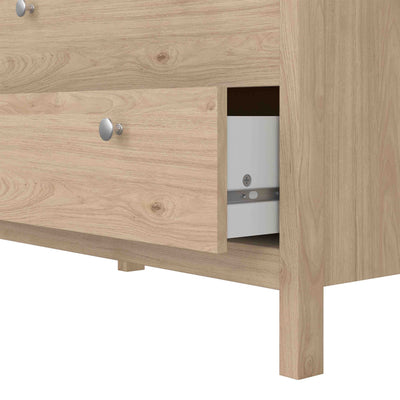Madrid Chest 3 Drawers in Jackson Hickory Oak – FTG, view 8