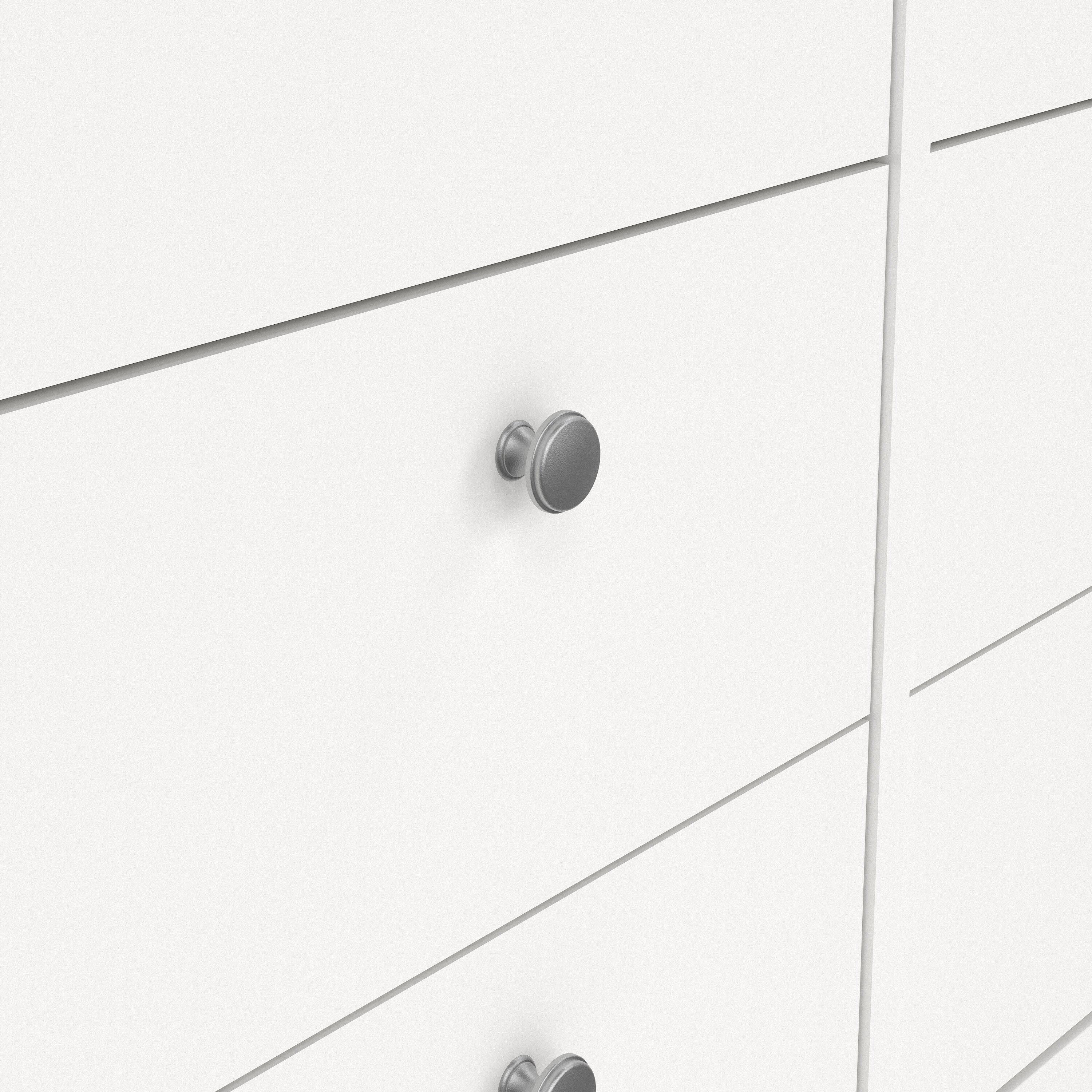 Madrid Double Dresser 4+4 Drawers in White – FTG, view 9