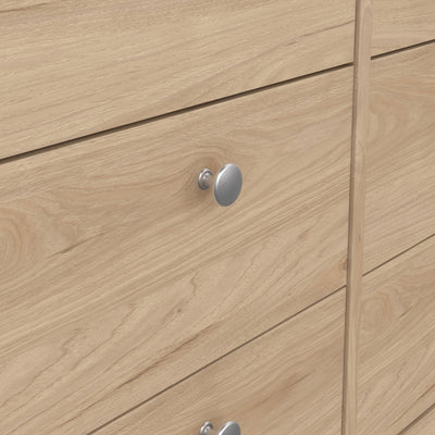 Madrid Double Dresser 4+4 Drawers in Jackson Hickory Oak – FTG, view 8