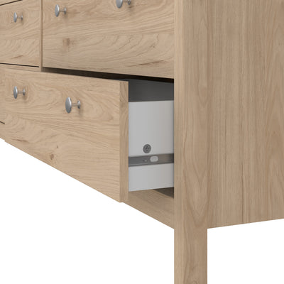 Madrid Double Dresser 4+4 Drawers in Jackson Hickory Oak – FTG, view 9