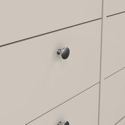 Madrid Double Dresser 4+4 Drawers in Cashmere – FTG, view 8