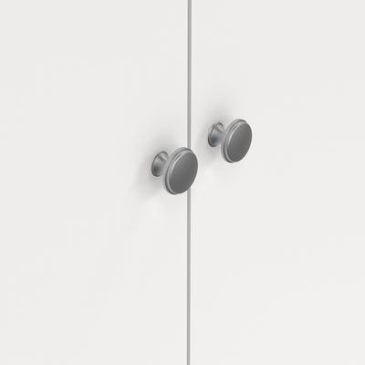 Madrid Wardrobe with 3 Doors in White – FTG, view 8