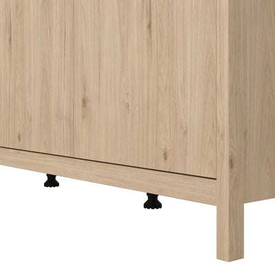 Madrid Wardrobe with 3 Doors in Jackson Hickory Oak – FTG, view 10