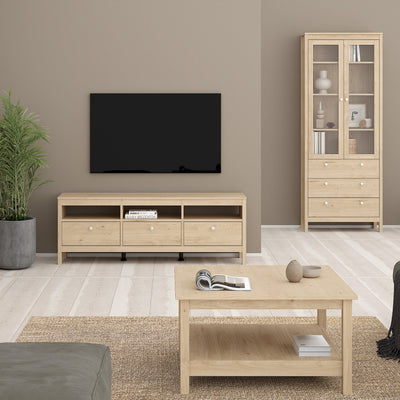 Madrid Coffee Table in Jackson Hickory Oak – FTG, view 5