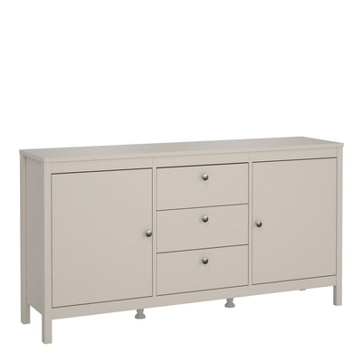 Madrid Sideboard 2 Doors + 3 Drawers in Cashmere – FTG