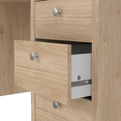 Madrid Desk 3 Drawers in Jackson Hickory Oak – FTG, view 9