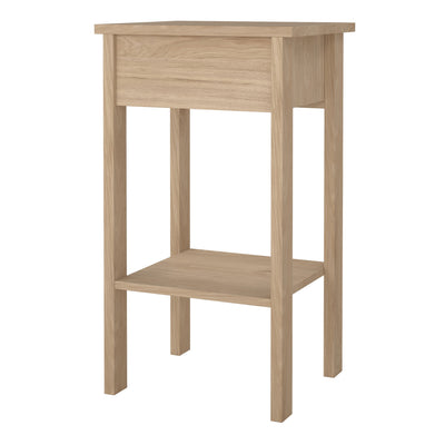 Madrid Bedside Table with 1 Drawers in Jackson Hickory Oak – FTG, view 5