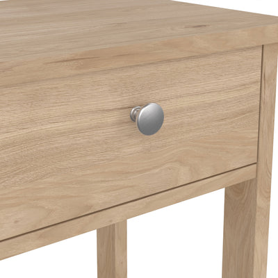 Madrid Bedside Table with 1 Drawers in Jackson Hickory Oak – FTG, view 8