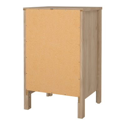 Madrid Bedside Table 3 Drawers in Jackson Hickory Oak – FTG, view 5