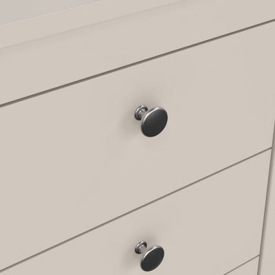 Madrid Bedside Table 3 Drawers in Cashmere – FTG, view 7