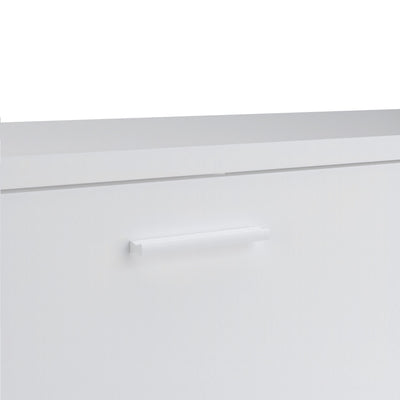 Media TV Unit with 2 Doors 1 Drawer 177cm White – FTG, view 9