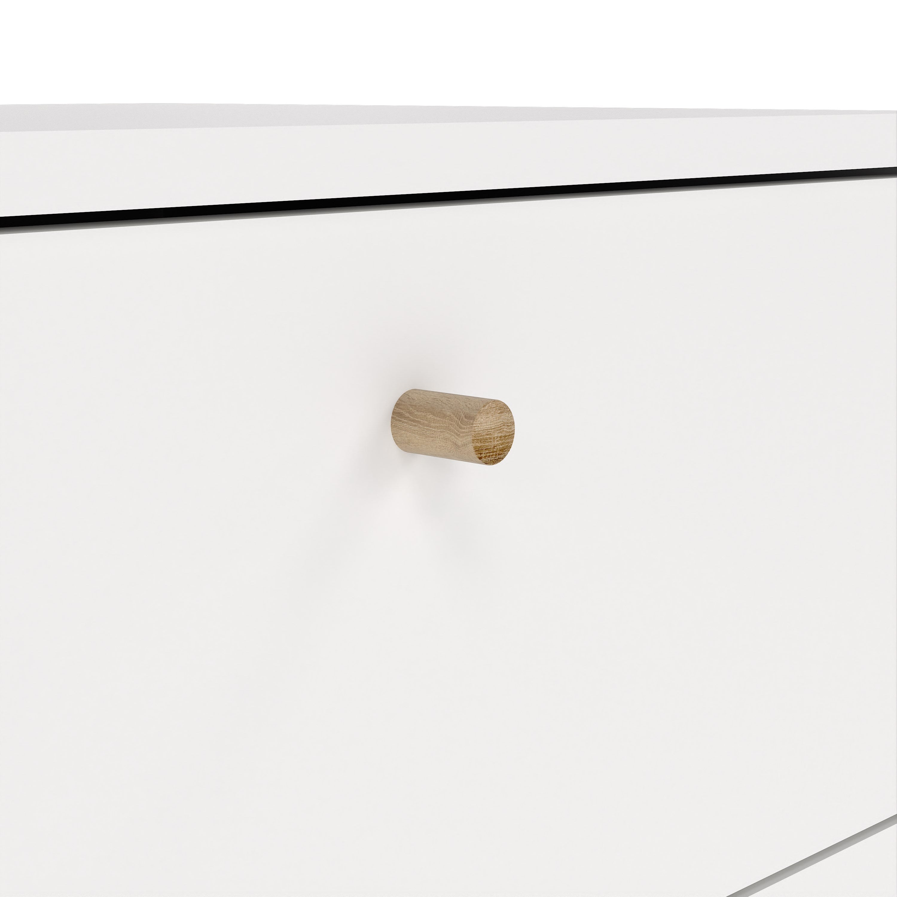 Cumbria Chest 5 Drawers White – FTG, view 8