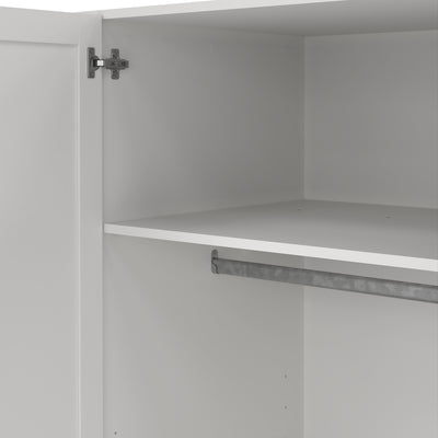 Brande Wardrobe with 4 Frame Doors in White – FTG, view 10