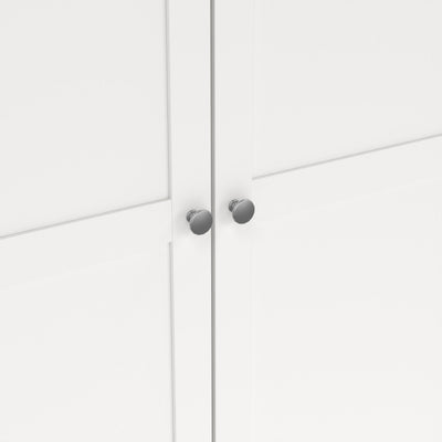 Brande Wardrobe with 4 Frame Doors in White – FTG, view 11