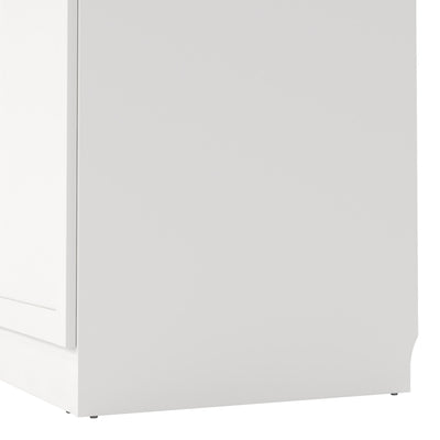 Brande Wardrobe with 2 Frame Doors in White – FTG, view 5