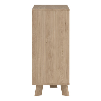Ikast 6 Drawers Double Dresser in Jackson Hickory and White – FTG, view 4