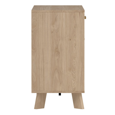 Ikast Sideboard 2 Doors + 1 Drawer in Jackson Hickory and White – FTG, view 4