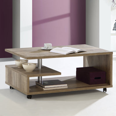 Bailey Coffee Table in Antique Oak – FTG, view 2