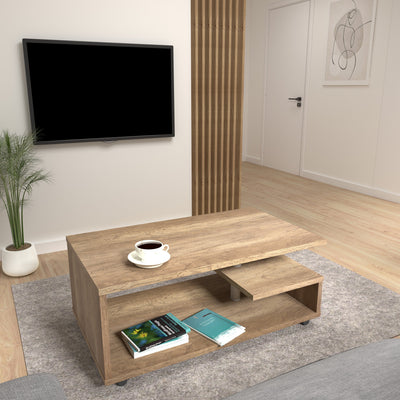 Bailey Coffee Table in Antique Oak – FTG, view 3
