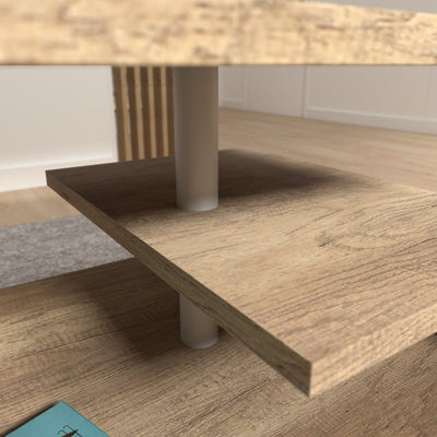 Bailey Coffee Table in Antique Oak – FTG, view 4