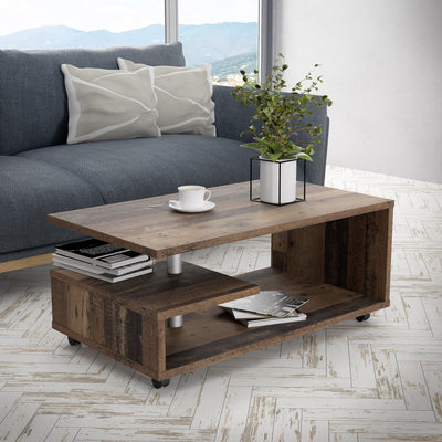 Bailey Coffee Table in Old Vintage Wood – FTG, view 4