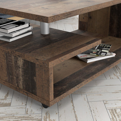Bailey Coffee Table in Old Vintage Wood – FTG, view 5