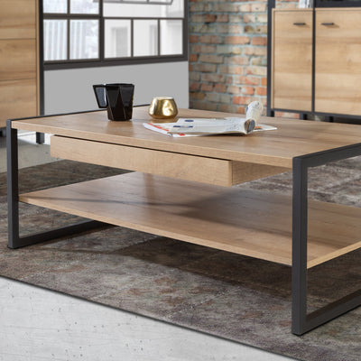 High Rock Coffee Table in Riviera Oak – FTG, view 7