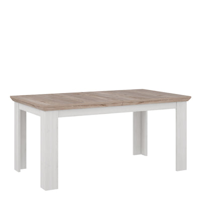 Illopa Extending Dining Table 160-207cm in Oak Nelson/Snowy Oak – FTG