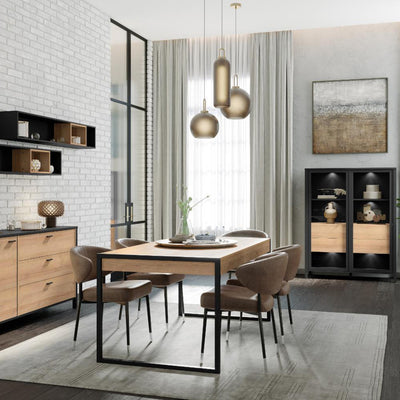 High Rock Dining Table in Riviera Oak – FTG, view 5