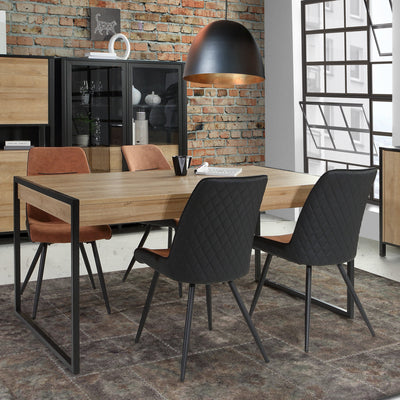 High Rock Dining Table in Riviera Oak – FTG, view 6