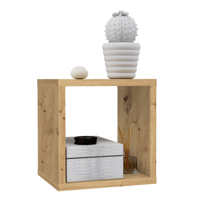 Mauro Singular Storage Unit in Artisan Oak – FTG, view 4