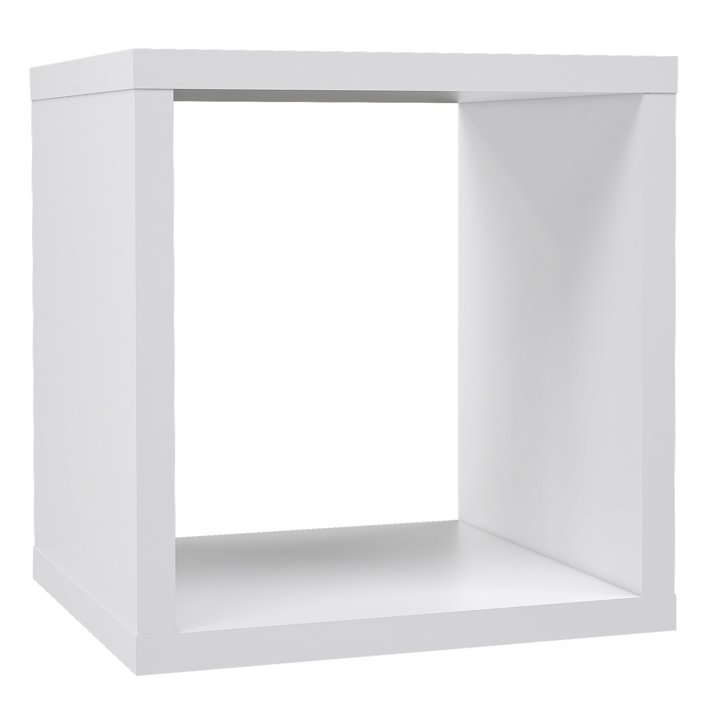 Mauro Singular Storage Unit in White High Gloss/White – FTG