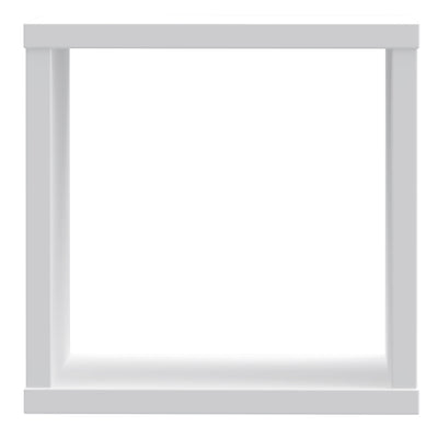 Mauro Singular Storage Unit in White High Gloss/White – FTG, view 2