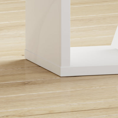 Mauro Singular Storage Unit in White High Gloss/White – FTG, view 7