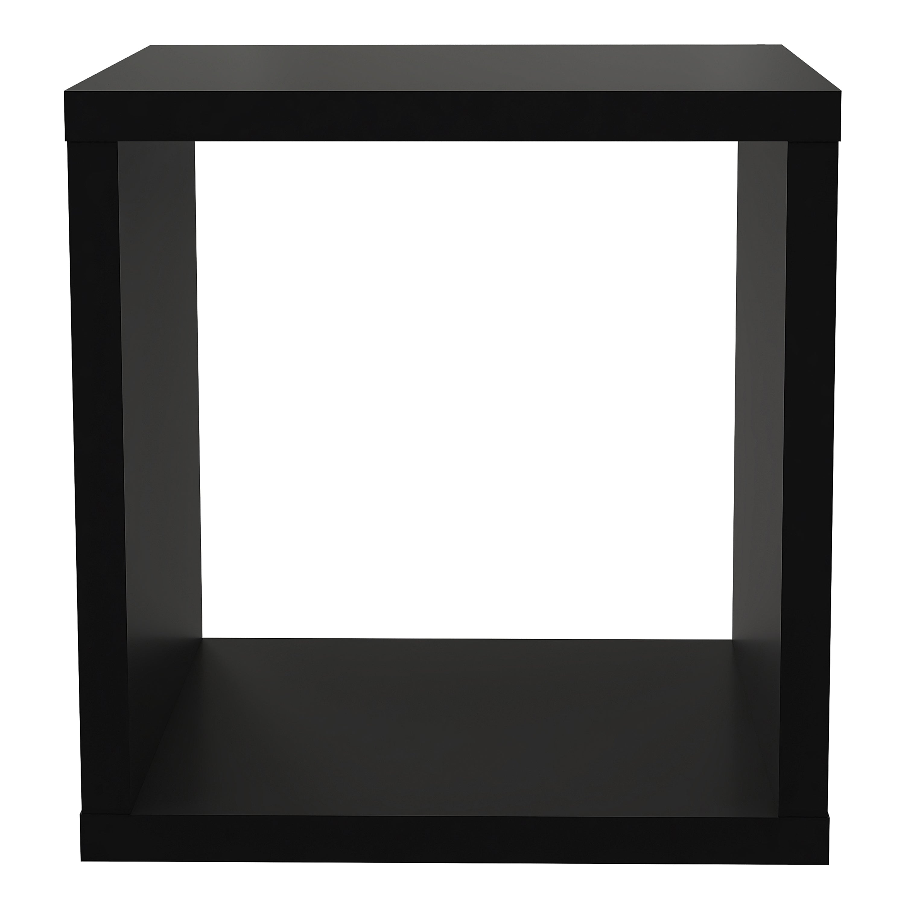 Mauro 1 Shelf Storage Unit in Matt White – FTG, view 2