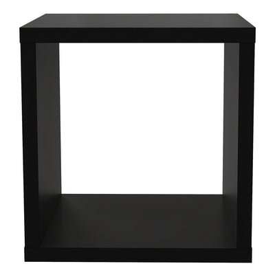 Mauro 1 Shelf Storage Unit in Matt White – FTG, view 2