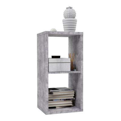 Mauro 1 Shelf Storage Unit in Concrete Grey – FTG, view 5
