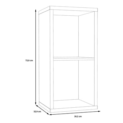 Mauro 1 Shelf Storage Unit in Concrete Grey – FTG, view 6