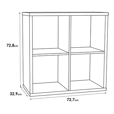 Mauro 2x2 Storage Unit in Sonoma Oak – FTG, view 5