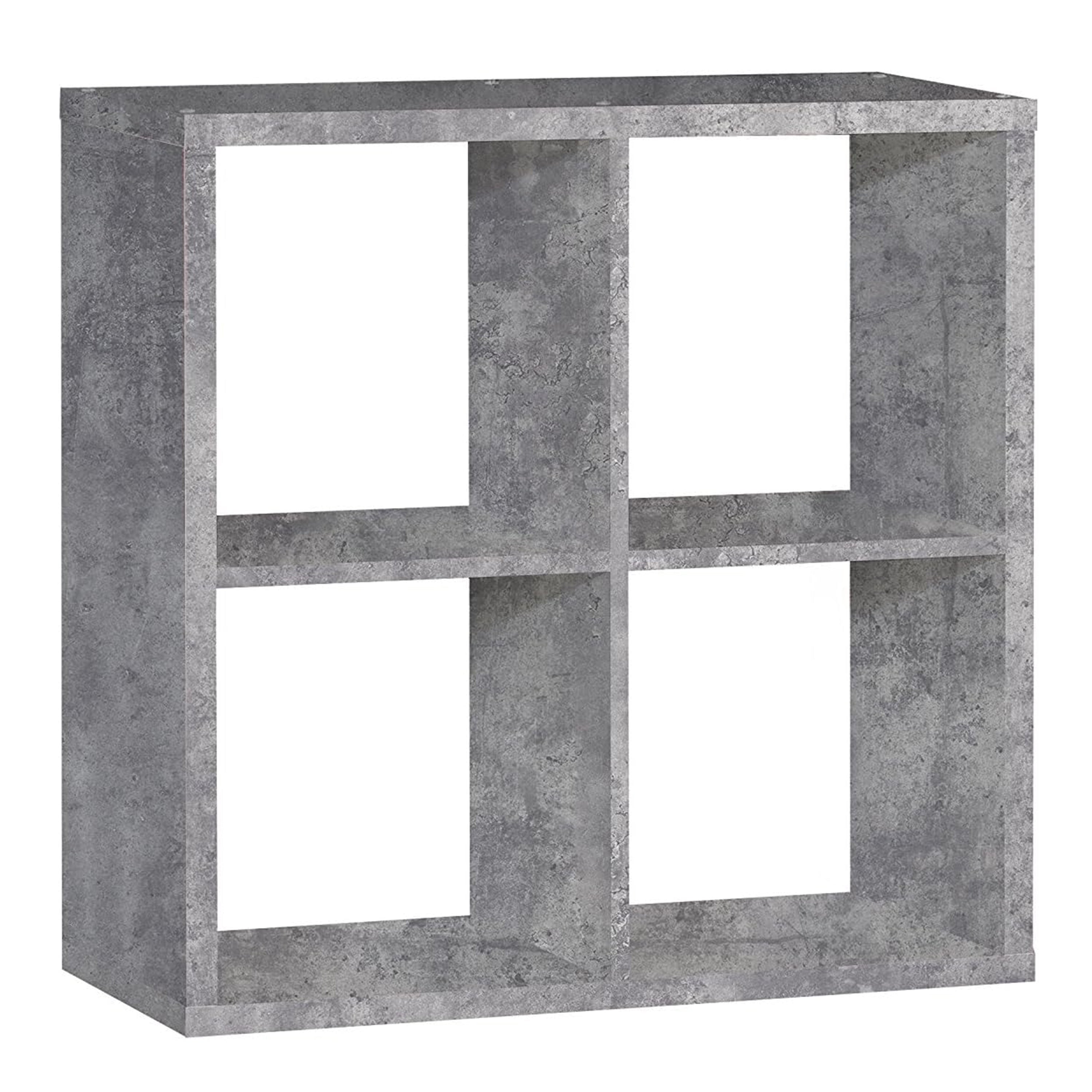 Mauro 2x2 Storage Unit in Concrete Grey – FTG