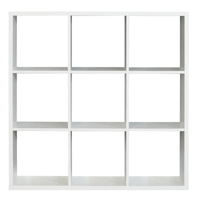 Mauro 3x3 Storage Unit in Matt White – FTG, view 2