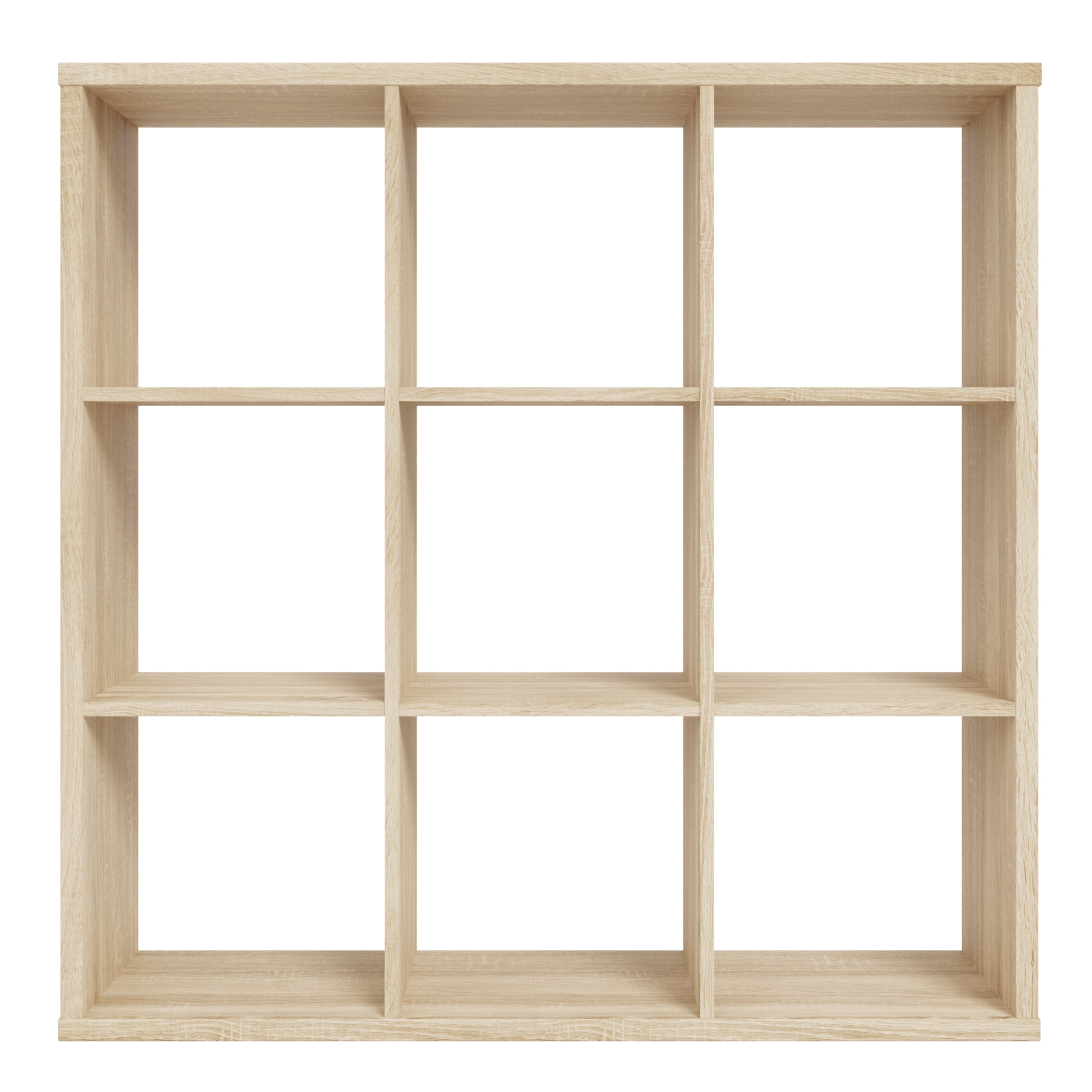 Mauro 3x3 Storage Unit in Sonoma Oak – FTG, view 2