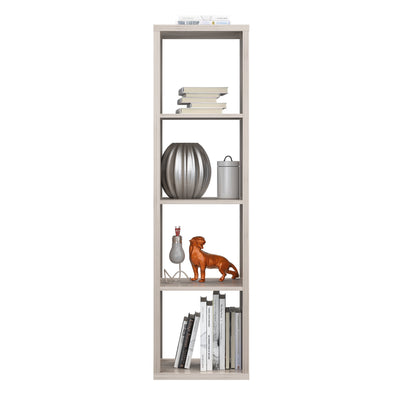 Mauro 3 Shelves Storage Unit in Sand Oak – FTG, view 4