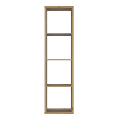 Mauro 3 Shelves Storage Unit in Artisan Oak – FTG, view 2
