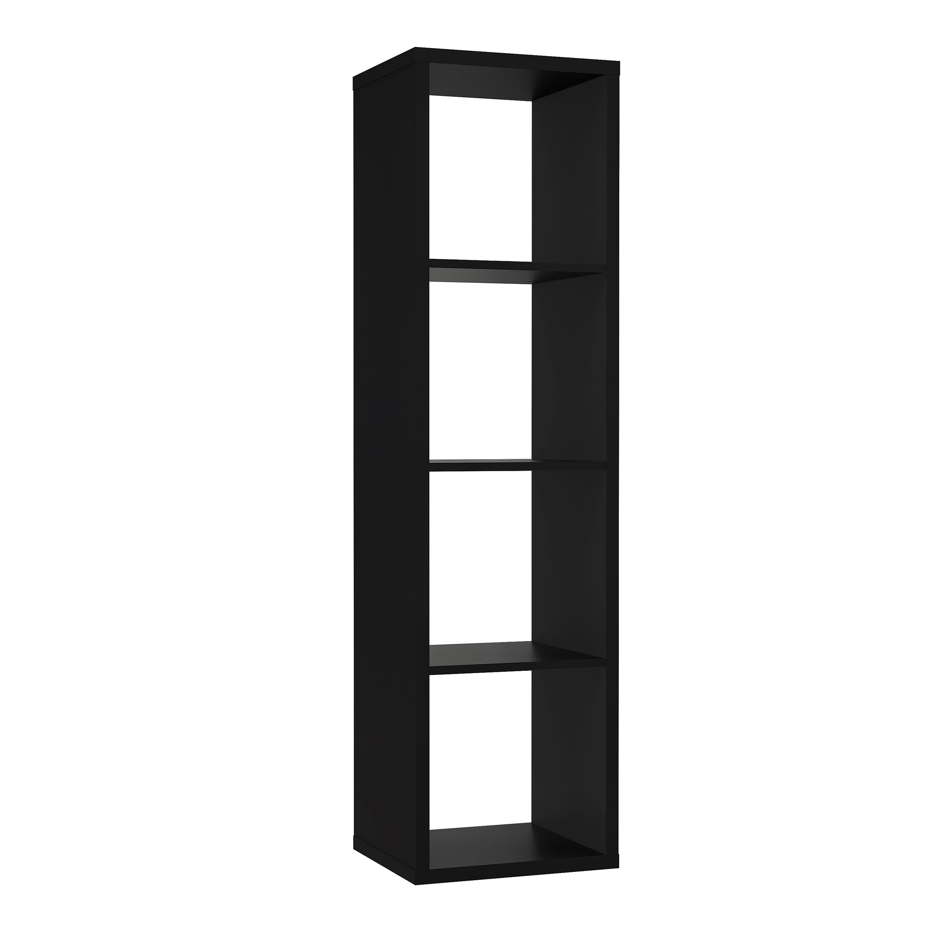 Mauro 3 Shelves Storage Unit in Matt Black – FTG